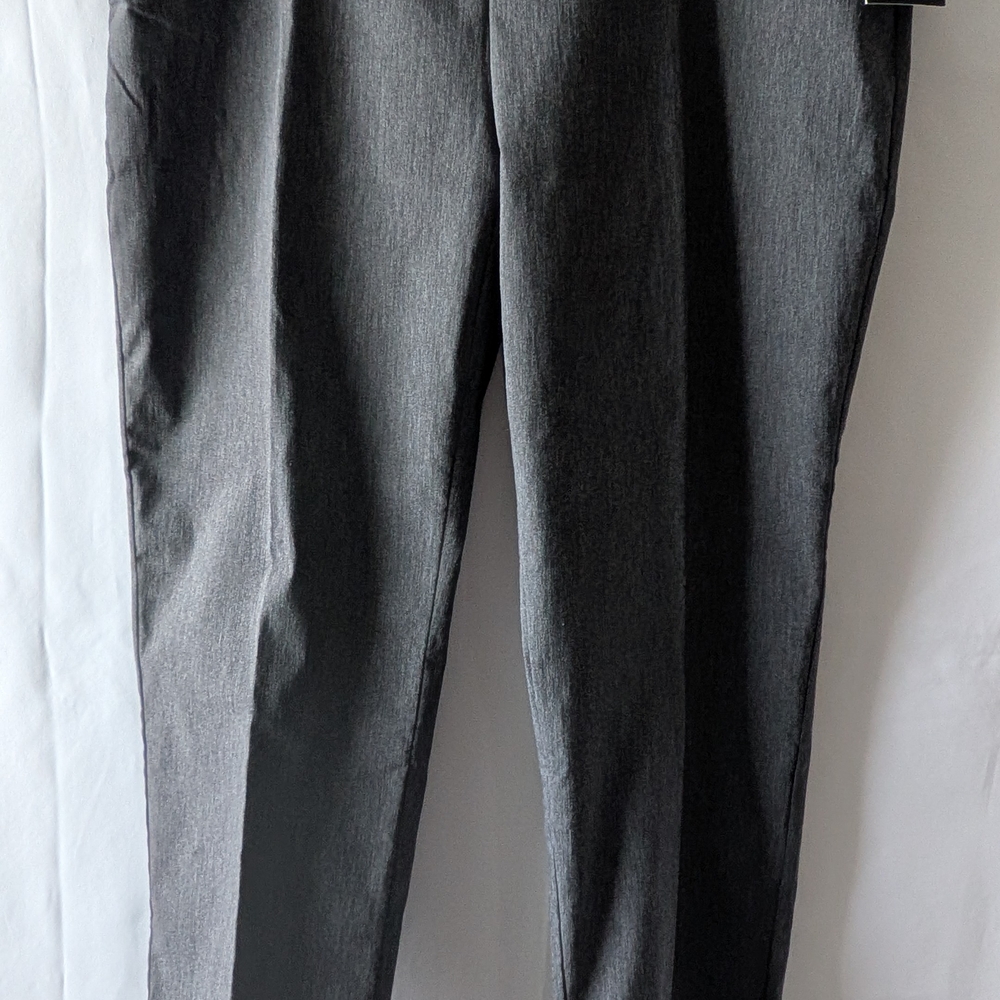 BRIGGS Slimming Solution Heather Gray Pants Size 16S NWTNew with tags.